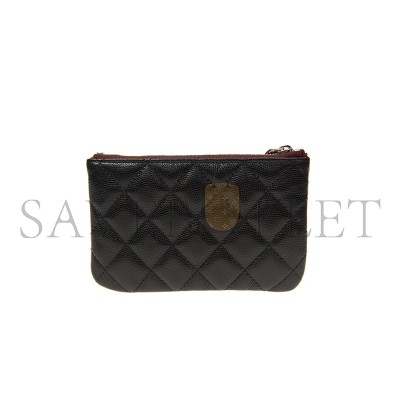 CHANEL CLASSIC MINI ZIPPED POUCH A82365 (15*9.5*1cm) 
